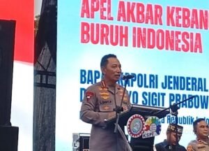 Kapolri Ajak Polri dan Buruh Bersinergi Dukung Kesejahteraan Pekerja - BeritaSatuWorld.com