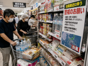 Jepang Siaga Hadapi Topan Bavi, Warga Borong Logistik dan Ratusan Penerbangan Batal
