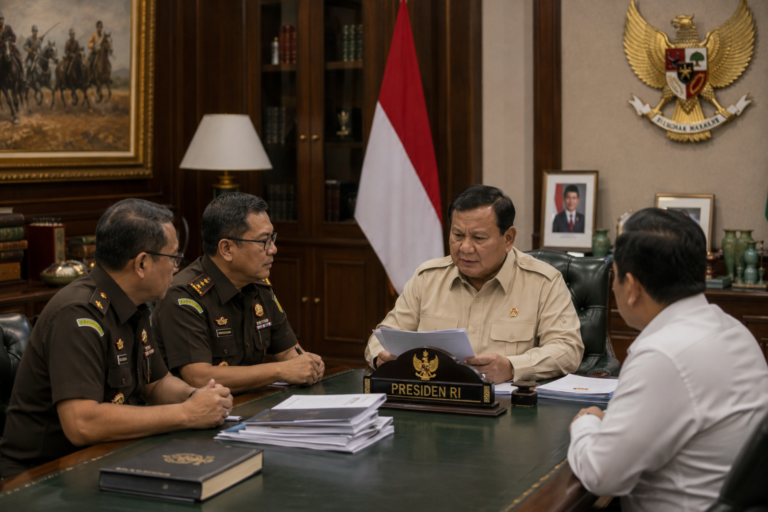 Prabowo Terima Usulan Nama Calon Jampidsus dan Wakil Jaksa Agung
