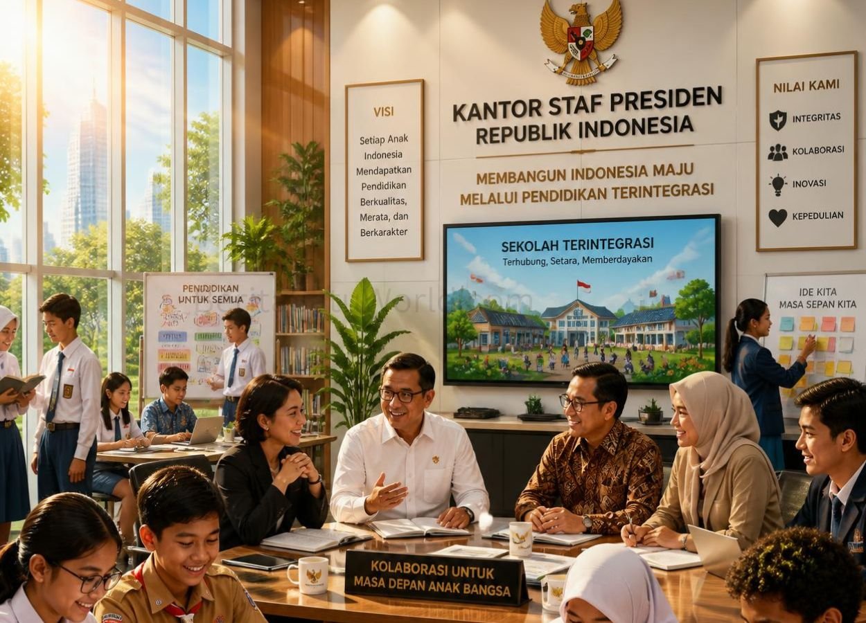 KSP Sebut Sekolah Terintegrasi Jadi Tonggak Pendidikan Nasional - BeritaSatuWorld.com