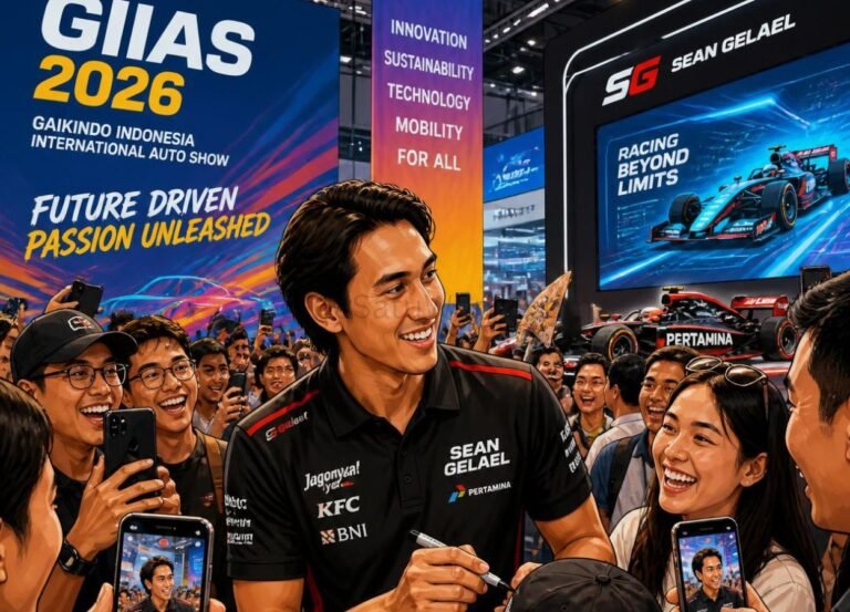 Sean Gelael Berbagi Pengalaman Balap Bersama Pengunjung GIIAS 2026