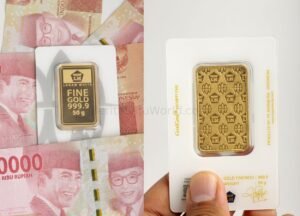 Harga Emas Pegadaian Turun, Galeri24 Antam UBS Kompak Melemah - BeritaSatuWorld.com