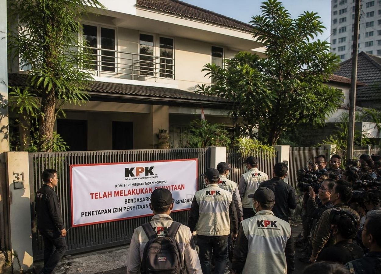 KPK Sita Rumah Anggota DPRD Bengkulu di Jakarta Selatan - BeritaSatuWorld.com